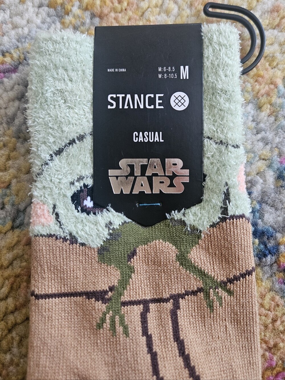 Unisex Stance Star Wars Hungry Grogu Crew Socks - Picture 4 of 7